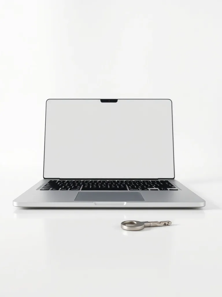 A minimalist, high-contrast photograph of a clean silver lap